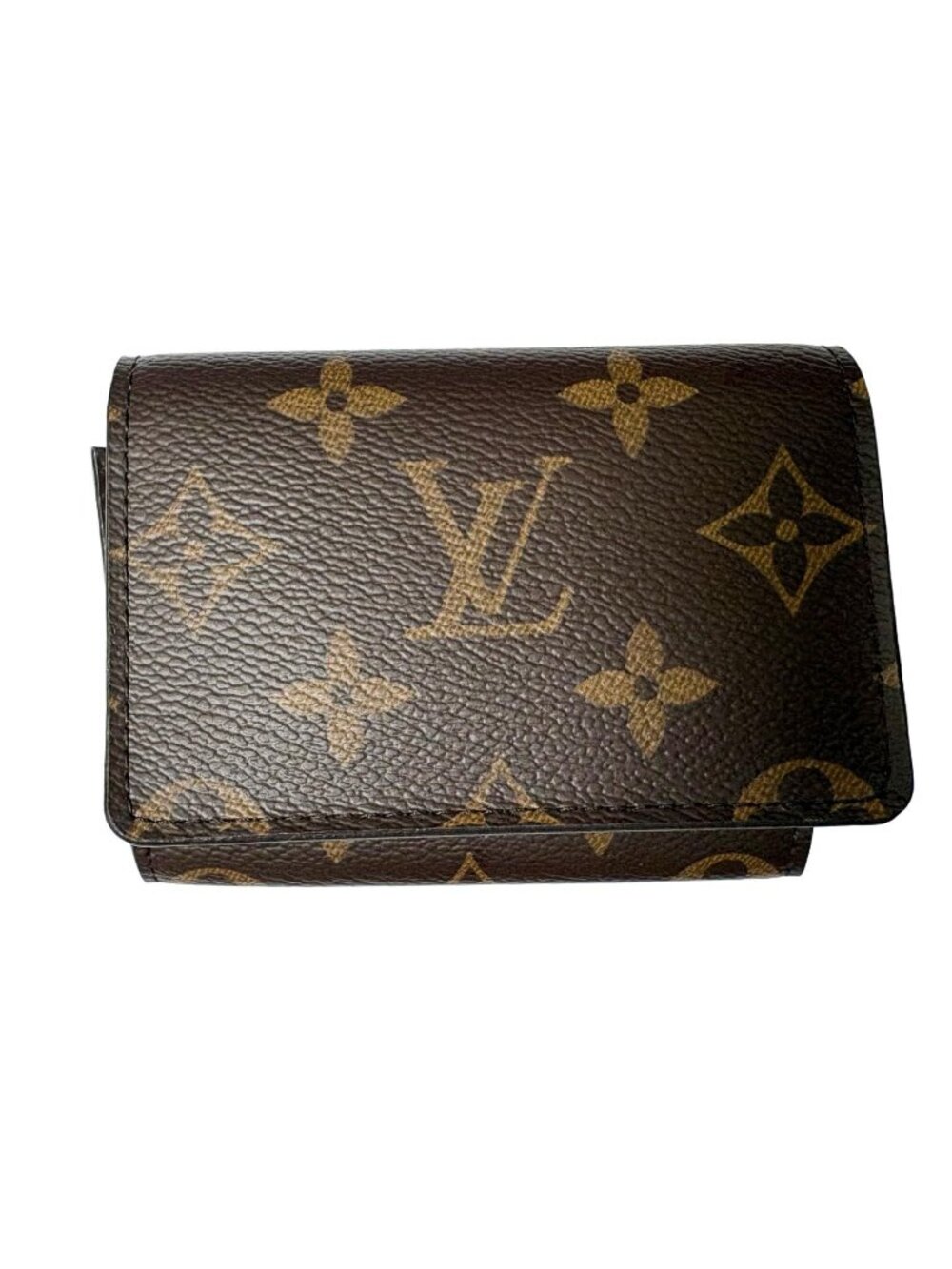 Louis Vuitton Envelope Business Card Holder Monogram Case Canvas Brown Boys'